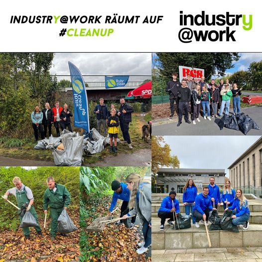 „industry@work räumt auf”