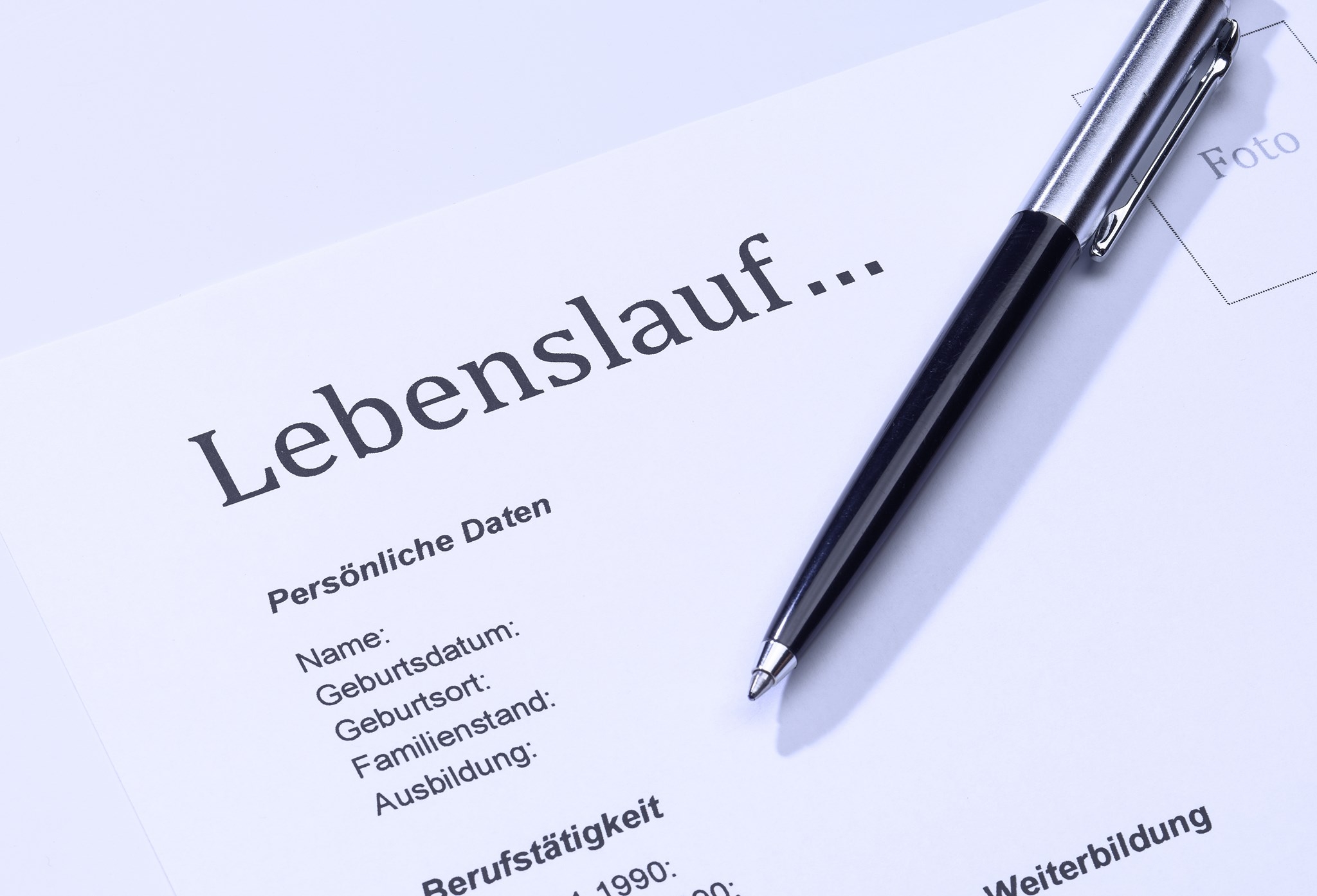 Der Lebenslauf... und was gehört da rein?